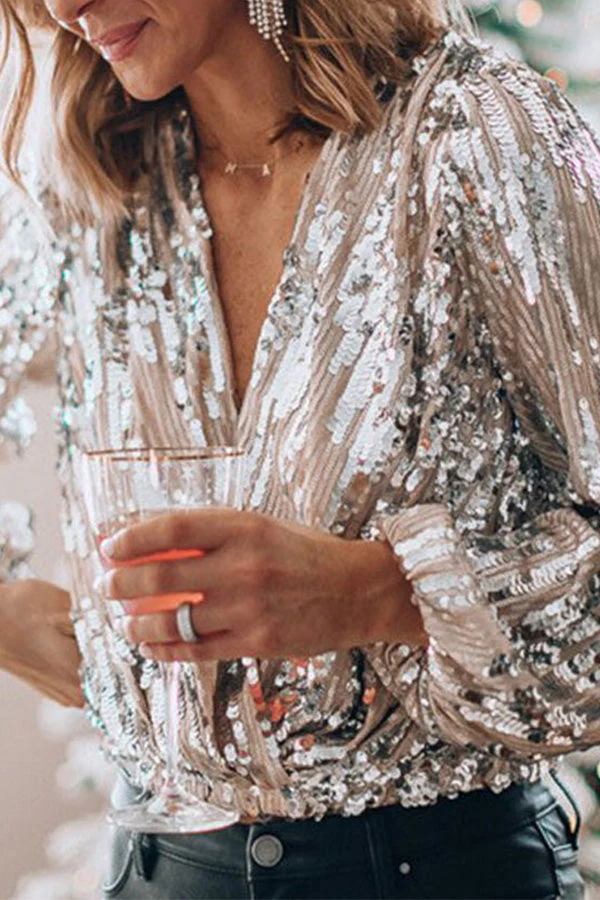 Sophie | Elegante glamourblouse - Image 2