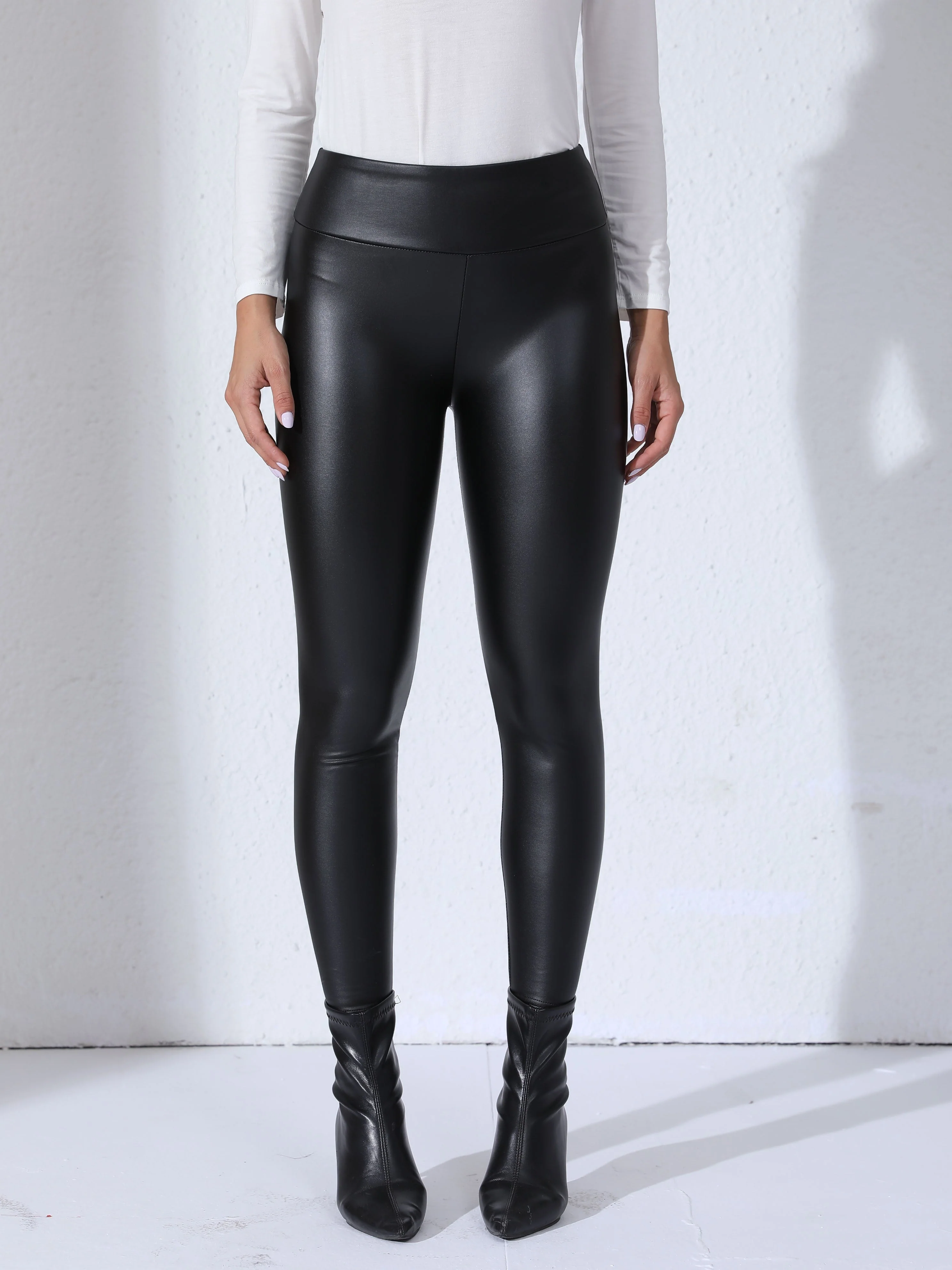 Sophie | PU leren outdoor sportleggings