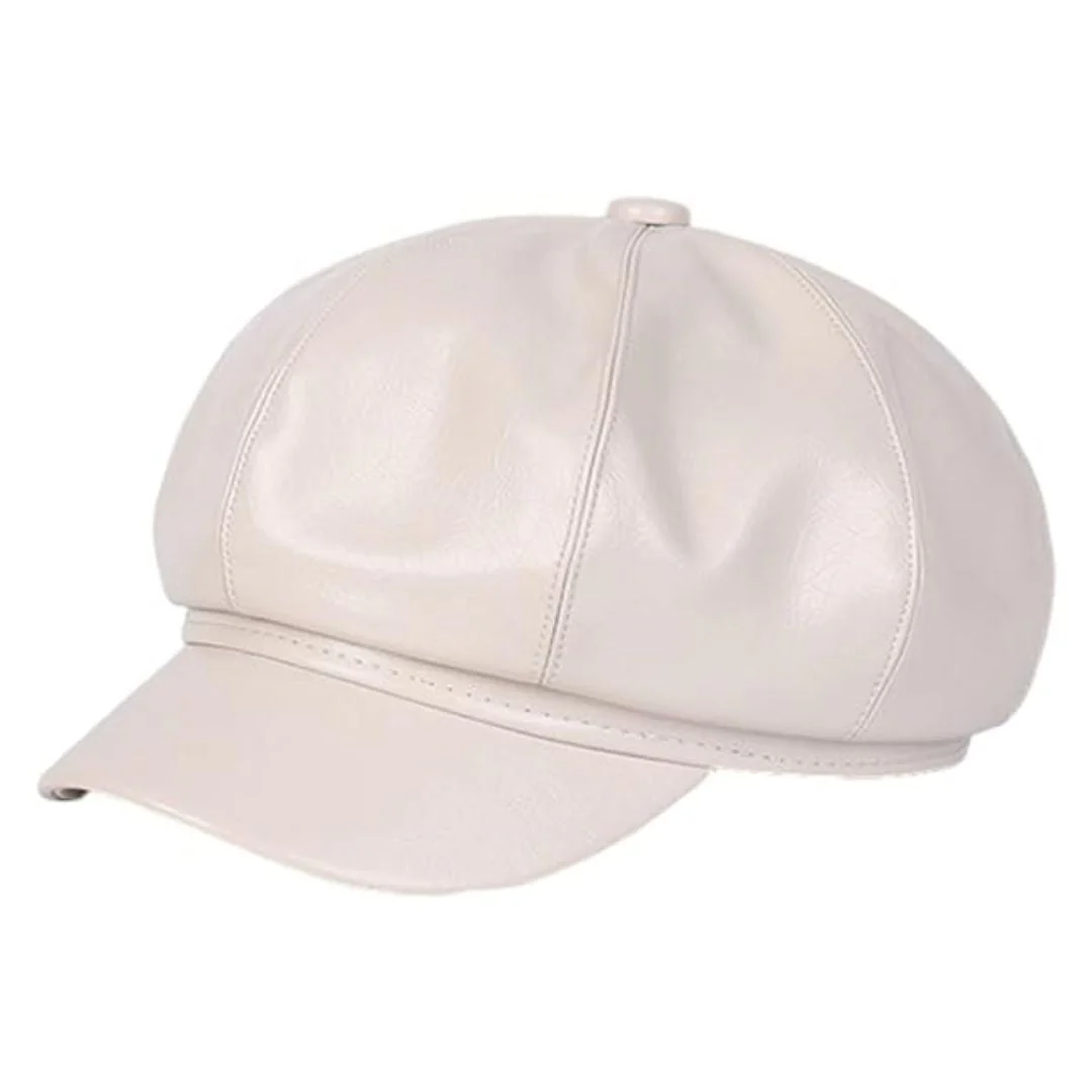 Sophie | Stijlvolle leren baret - Image 4