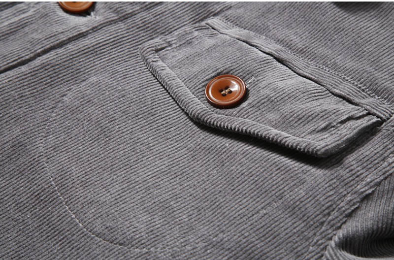 Blake | Trendy corduroy herenjack met bontvoering - Image 5
