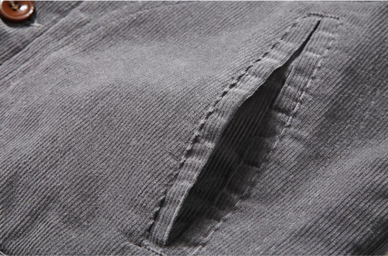 Blake | Trendy corduroy herenjack met bontvoering - Image 6