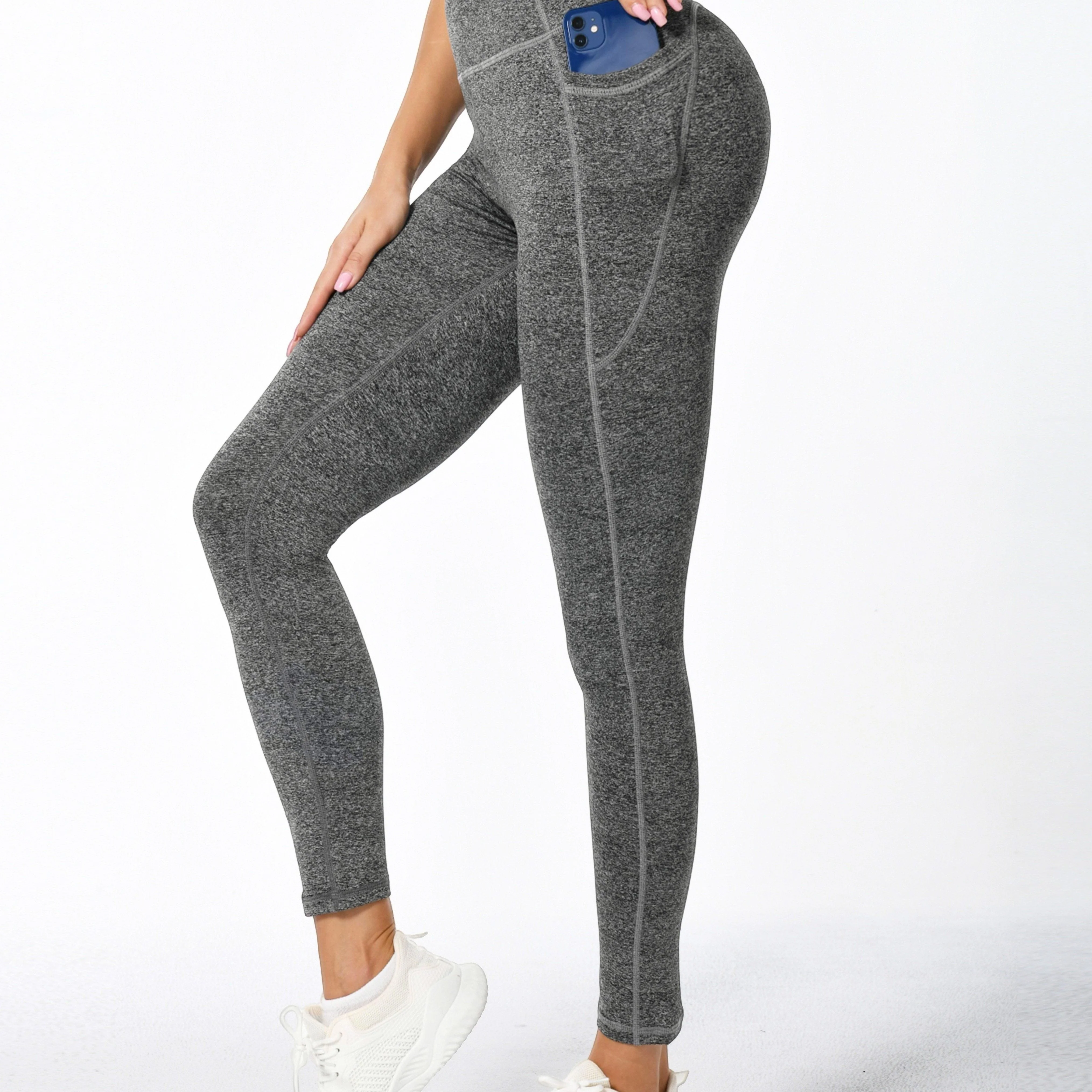 Sophie | Zachte stretchy dames sportleggings met billift en zakken - Image 7