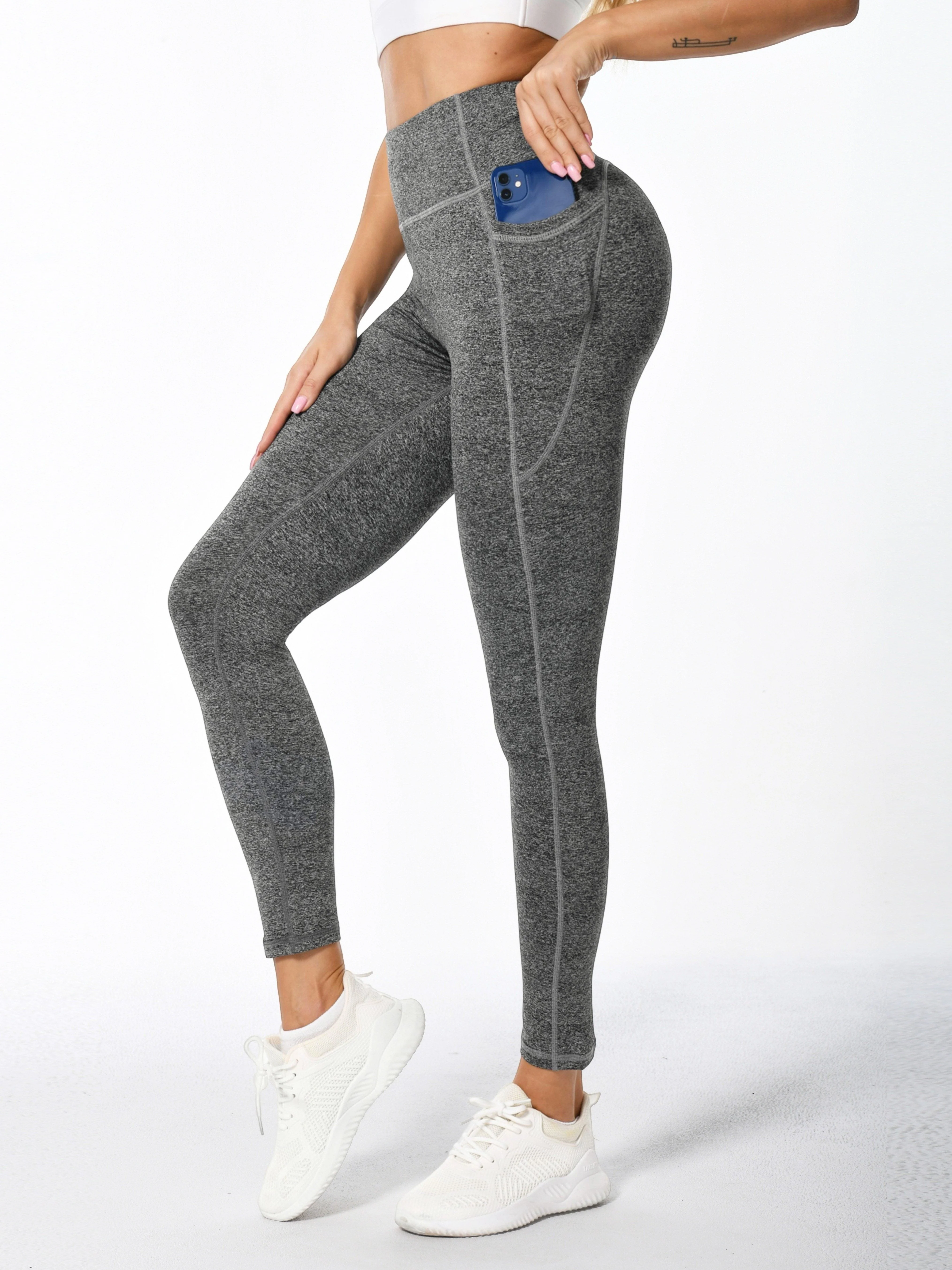 Sophie | Zachte stretchy dames sportleggings met billift en zakken - Image 8
