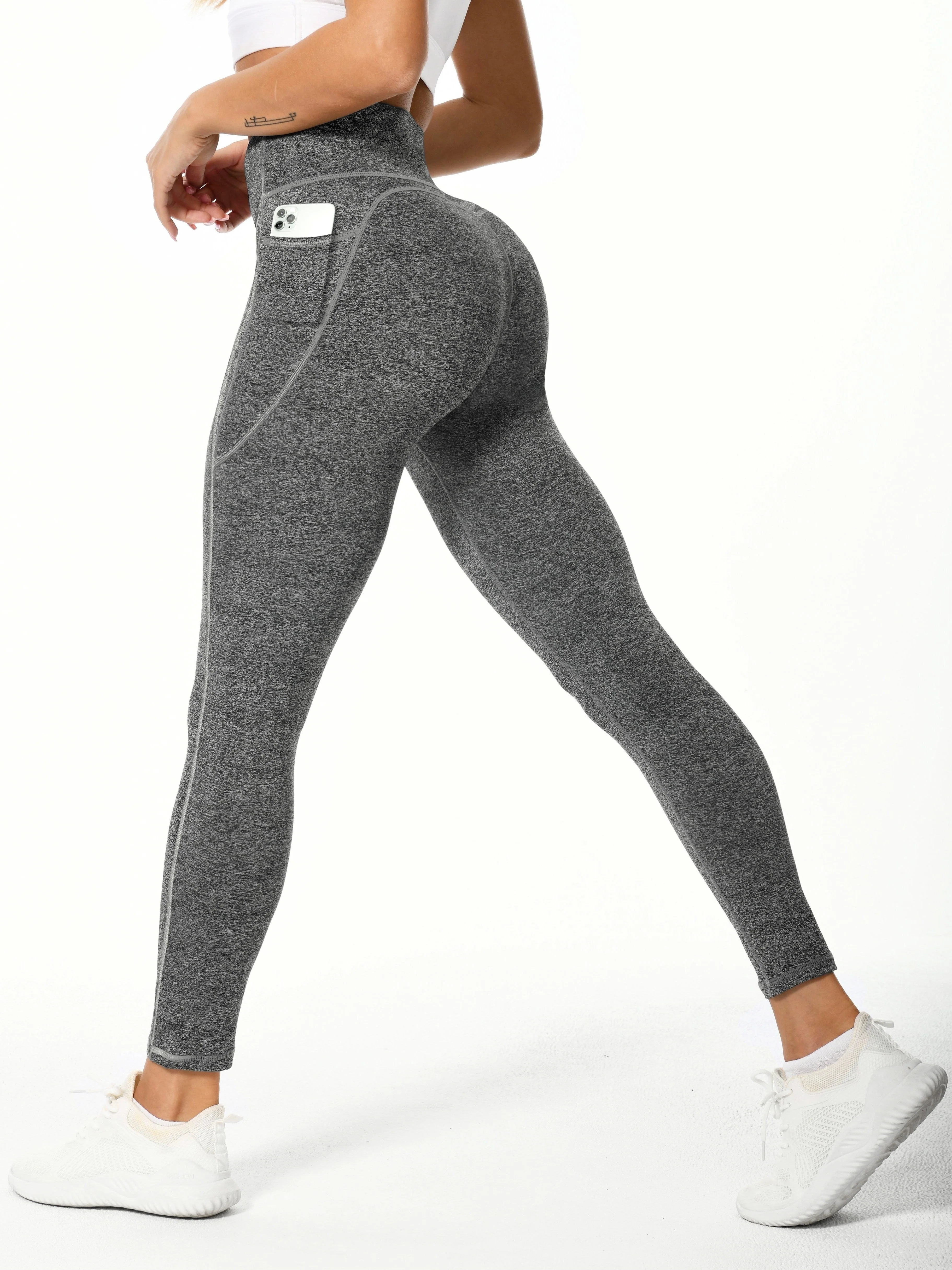 Sophie | Zachte stretchy dames sportleggings met billift en zakken - Image 9