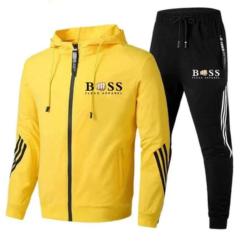 Sport trainingspak met hoodie en elastische tailleband - Image 6