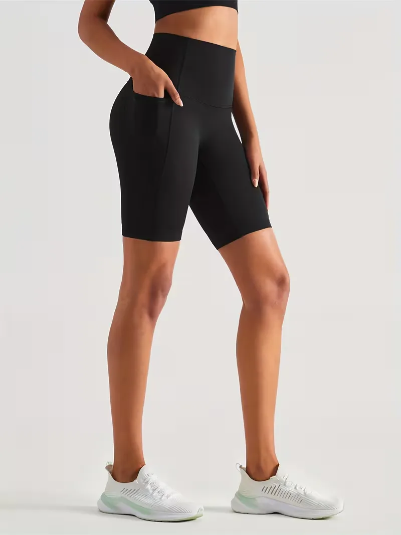 Sportshort met hoge taille - Image 2