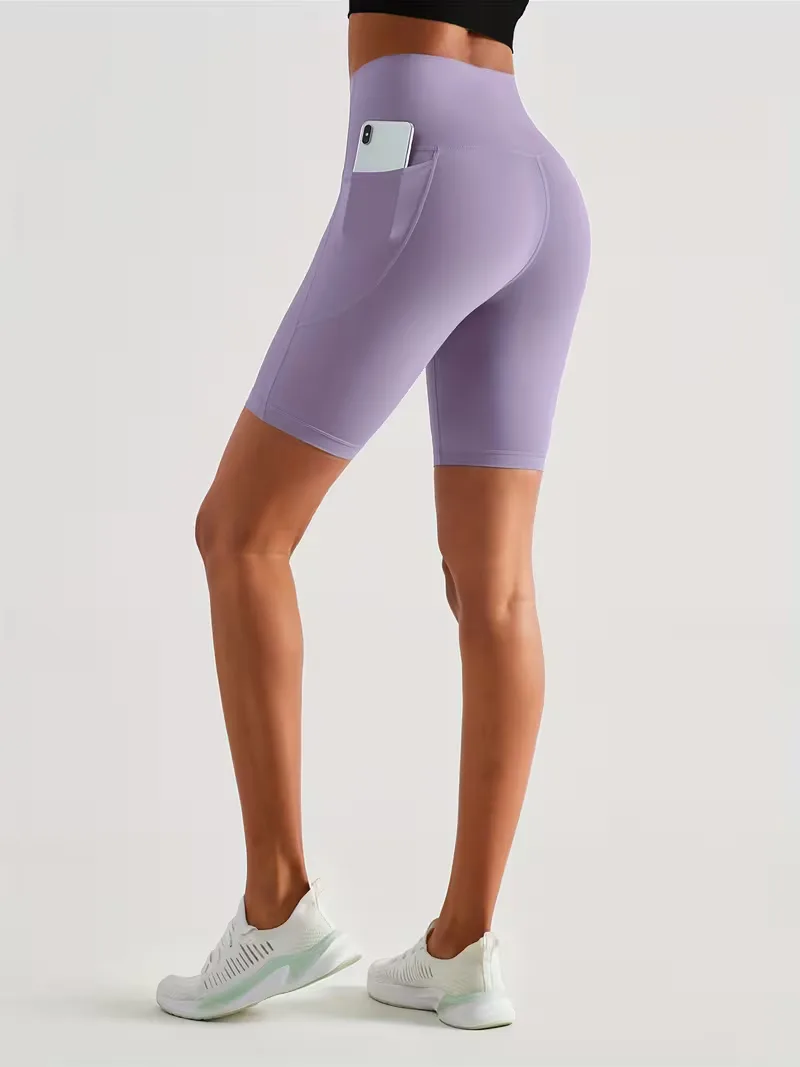 Sportshort met hoge taille - Image 30
