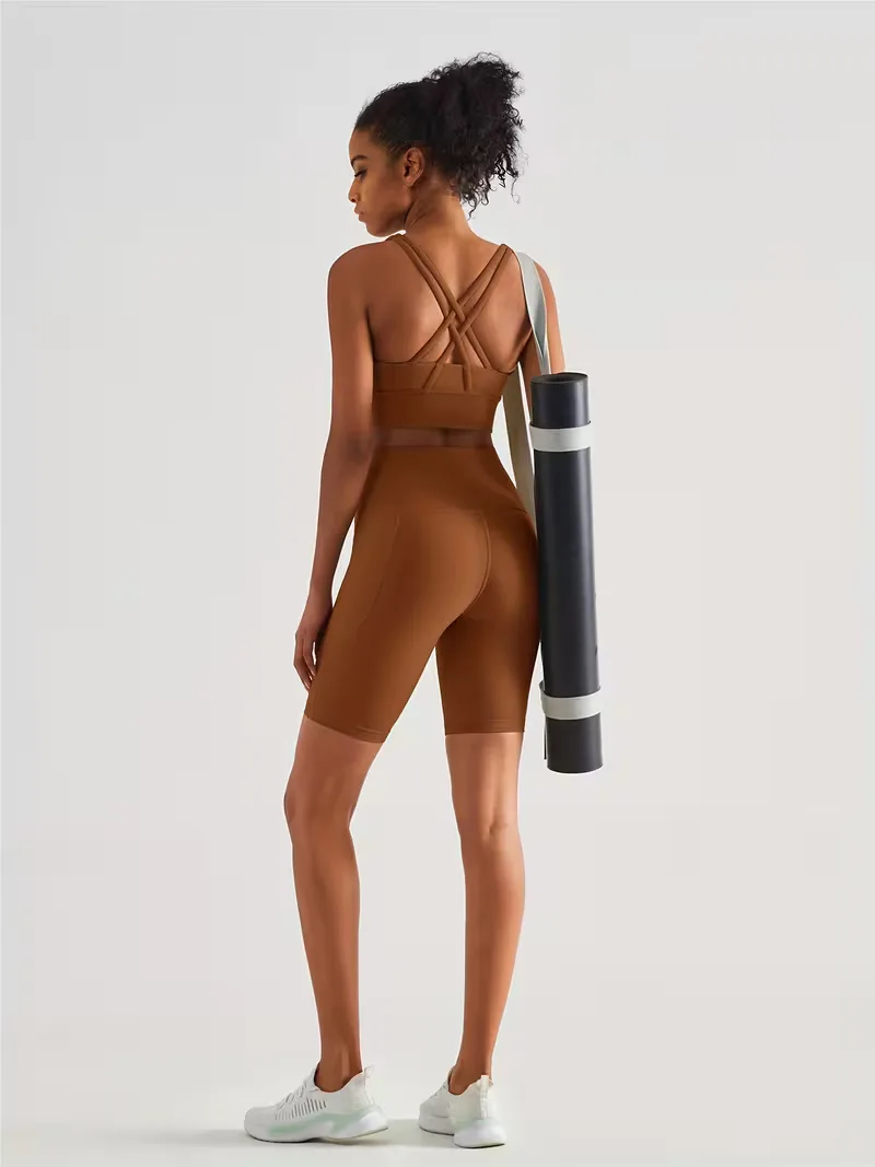 Sportshort met hoge taille - Image 6
