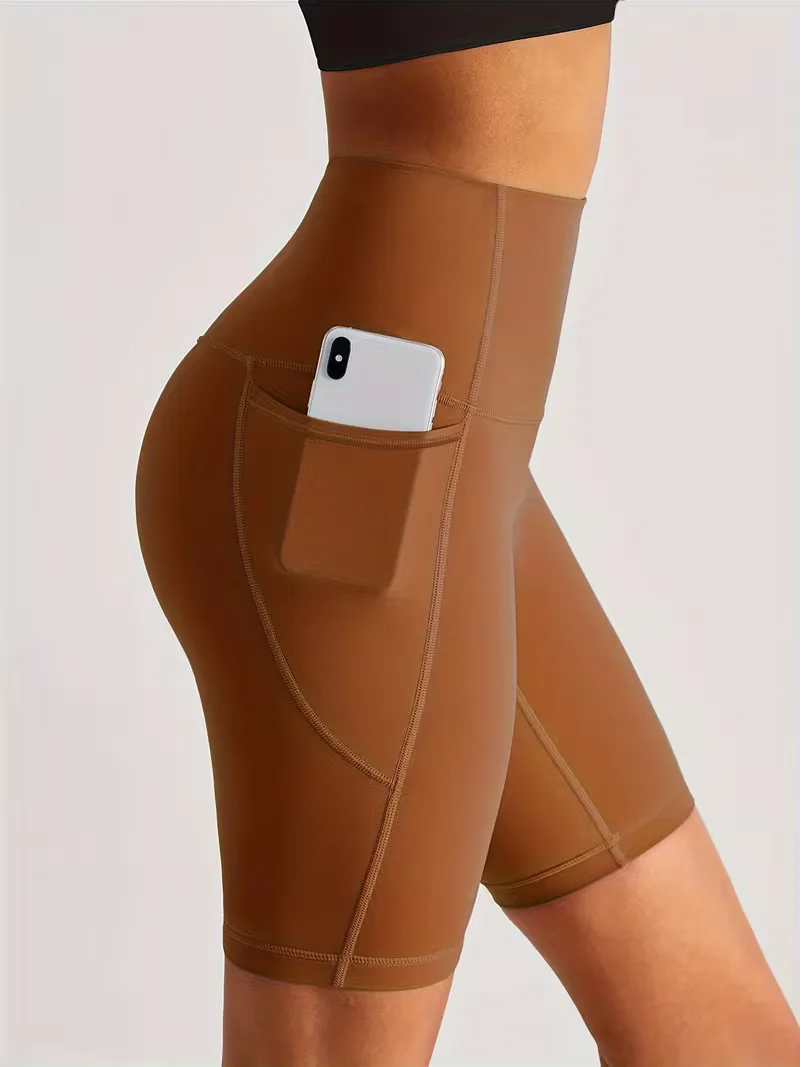Sportshort met hoge taille - Image 7