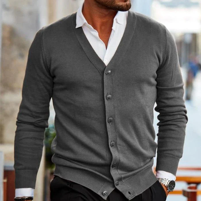 Stef Vest | Casual cardigan voor heren - Image 5