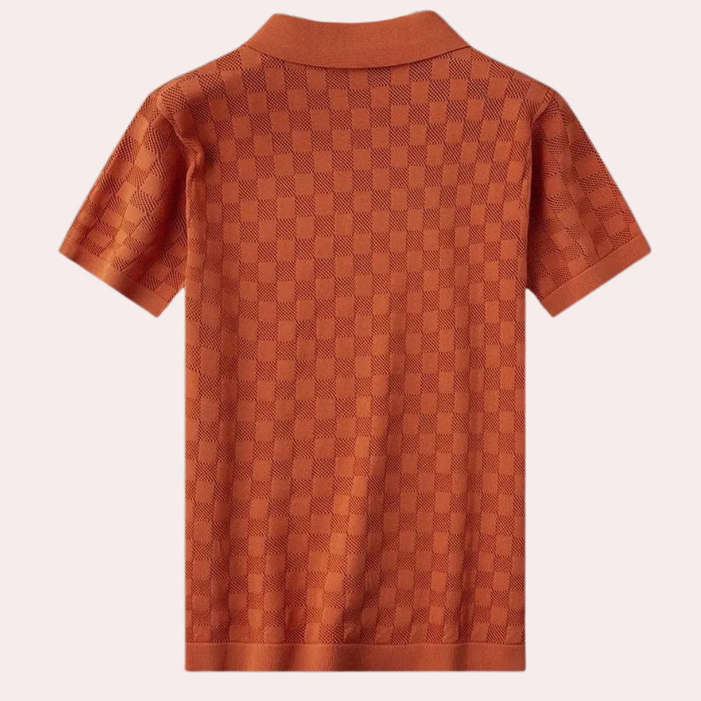 Floris | Stijlvol gebreid poloshirt voor heren - Image 6