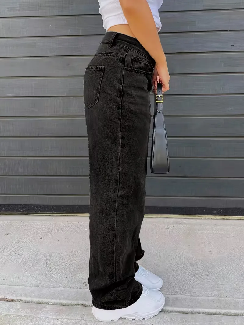 Straight jeans met mid-rise - Image 10