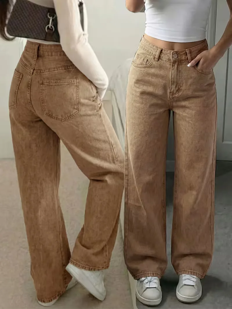Straight jeans met mid-rise - Image 12