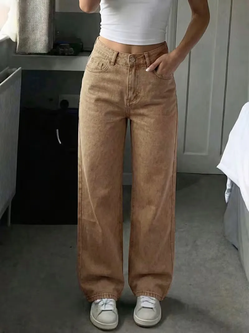 Straight jeans met mid-rise - Image 13