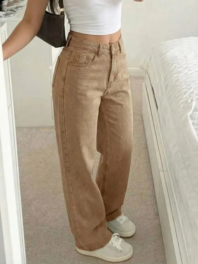 Straight jeans met mid-rise - Image 15