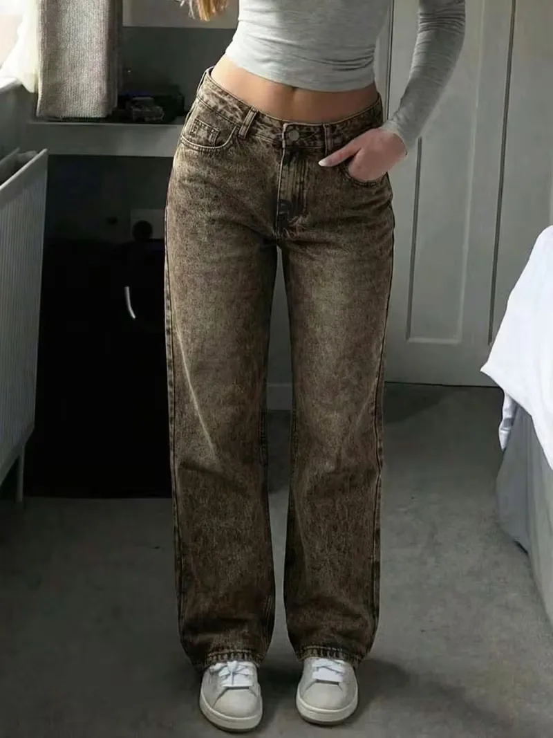 Straight jeans met mid-rise - Image 18