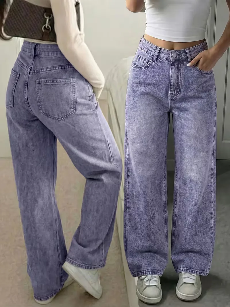 Straight jeans met mid-rise - Image 22
