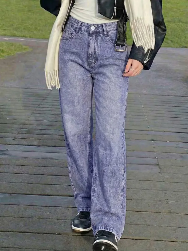 Straight jeans met mid-rise - Image 25