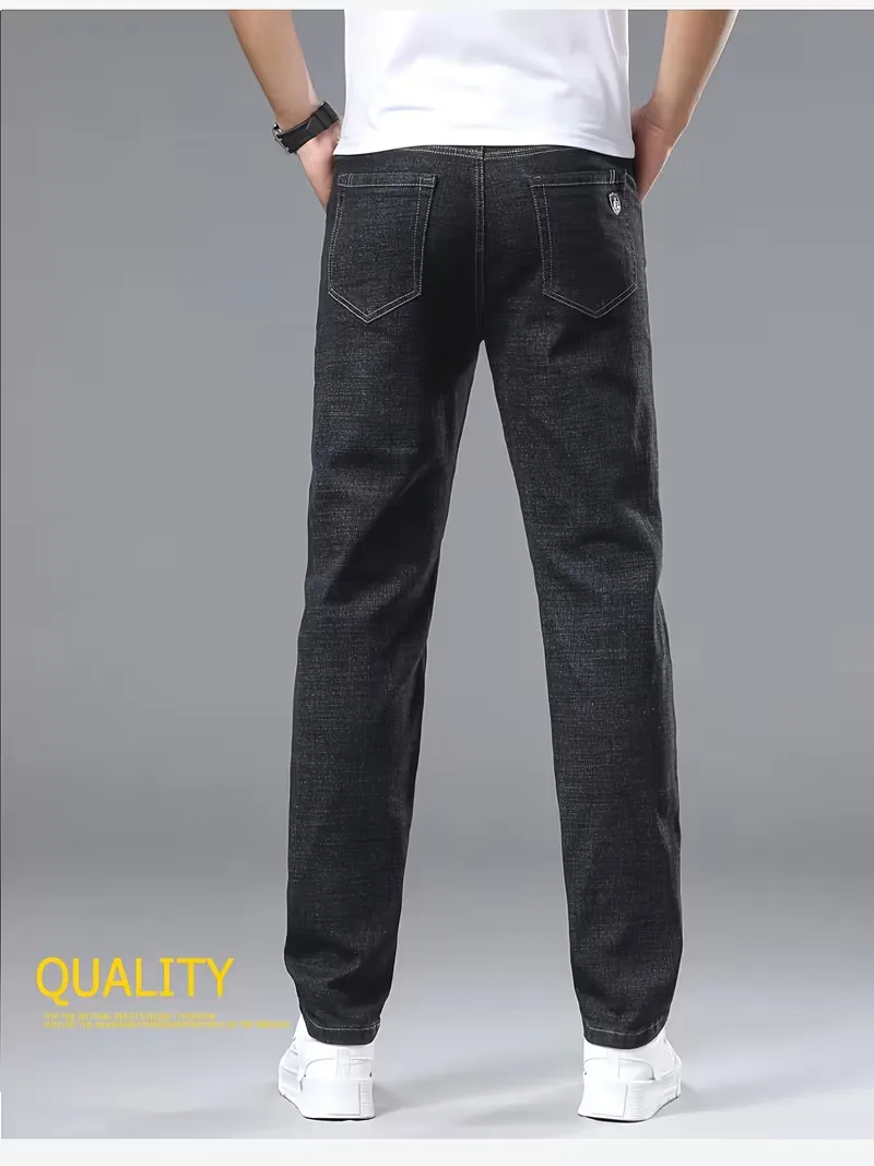 Straight jeans met zichtbare stiksels - Image 9