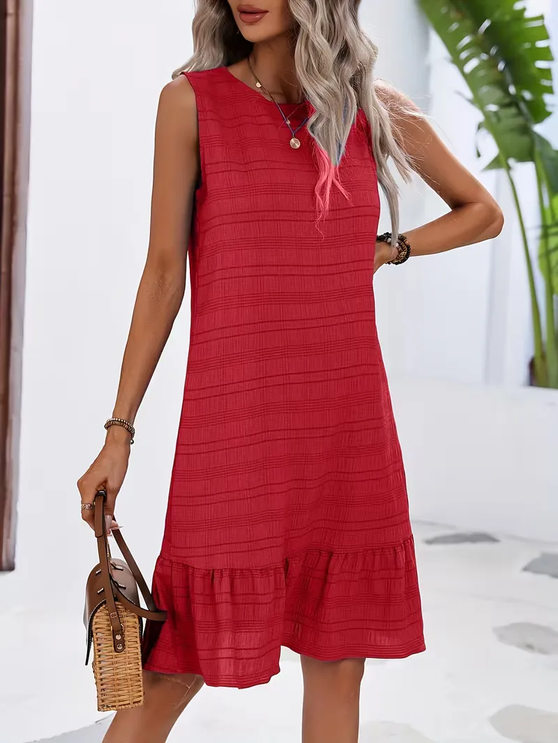 Strandjurk met ruffled hem - Image 7