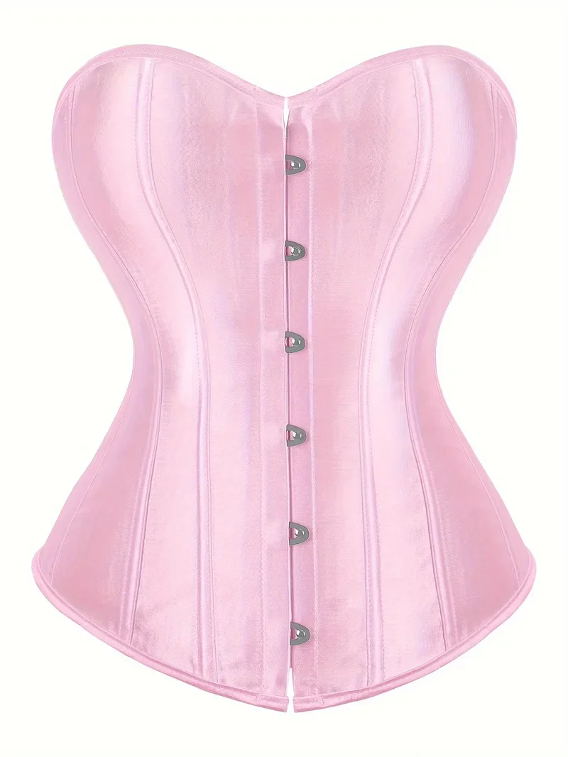 Strapless corset met vetersluiting en knoopsluiting - Image 17