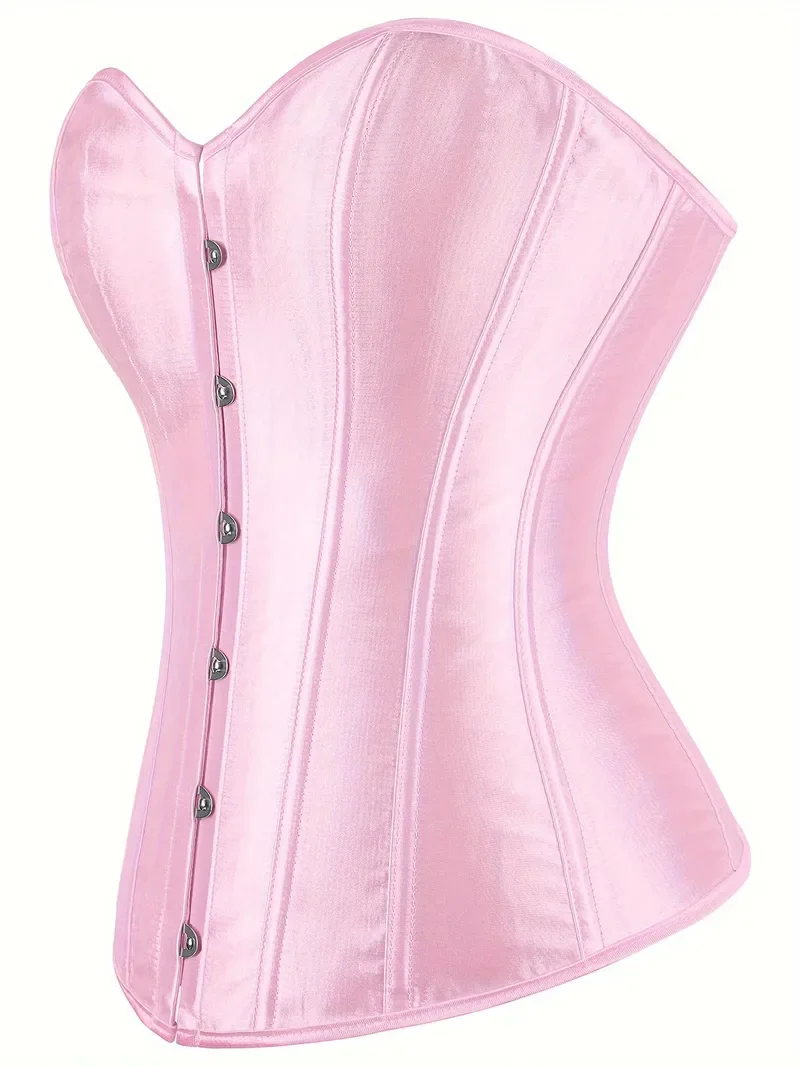 Strapless corset met vetersluiting en knoopsluiting - Image 18