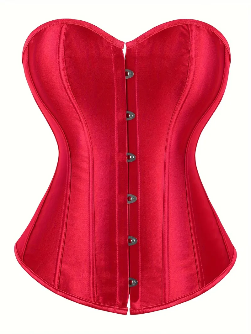 Strapless corset met vetersluiting en knoopsluiting - Image 22