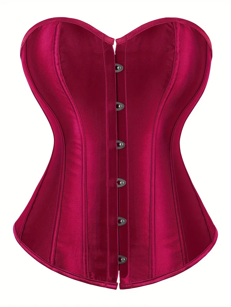 Strapless corset met vetersluiting en knoopsluiting - Image 27
