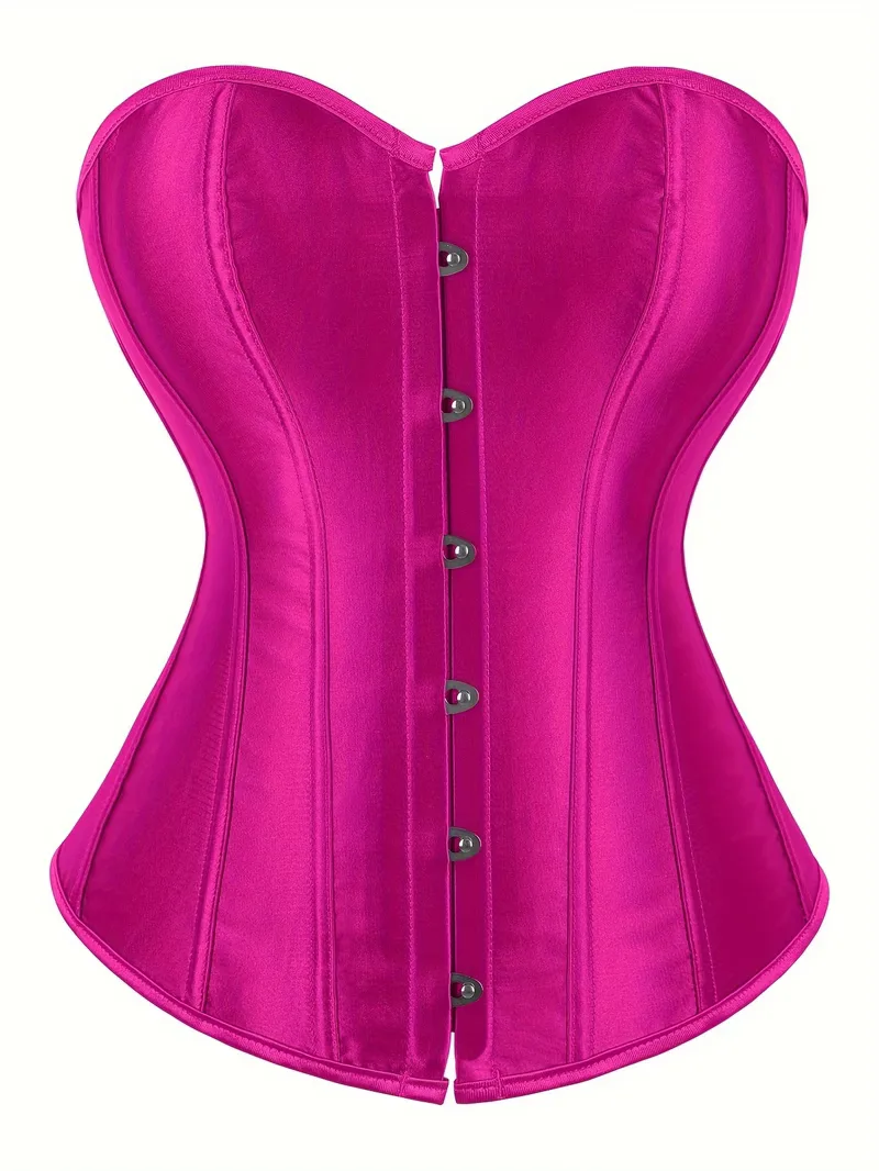 Strapless corset met vetersluiting en knoopsluiting - Image 42