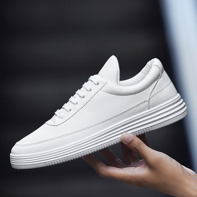 Sven | Casual leren heren sneakers - Image 5