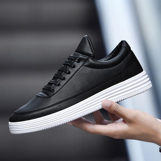 Sven | Casual leren heren sneakers - Image 6