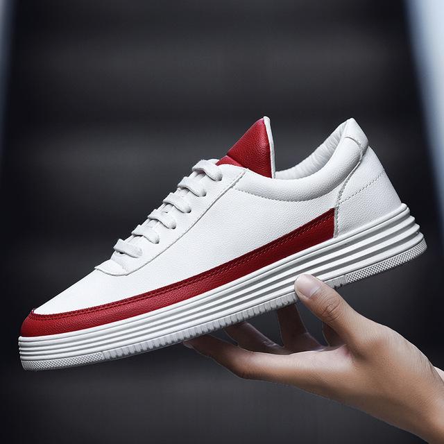 Sven | Casual leren heren sneakers - Image 7