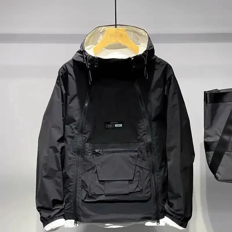 Sven | Dubbel Rits Hooded Jas