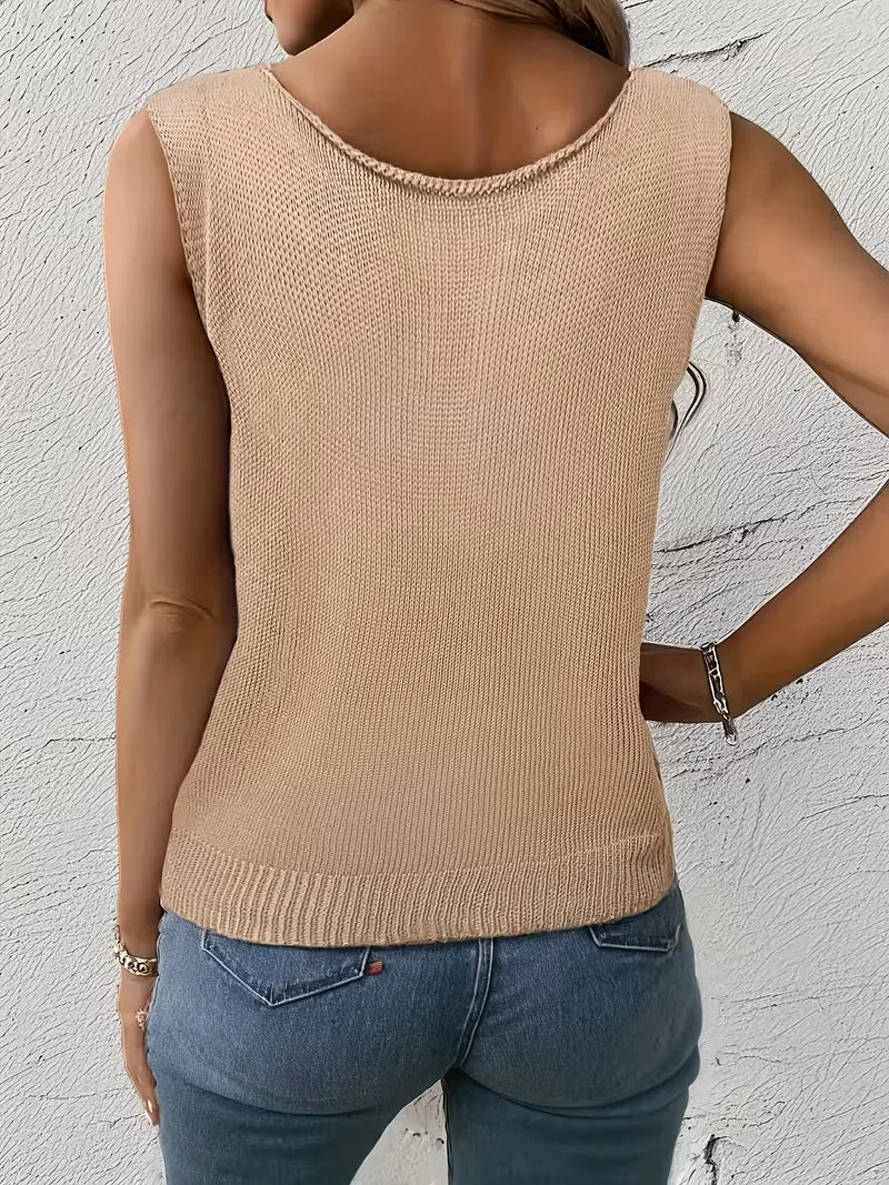 Tanktop met V-hals - Image 2