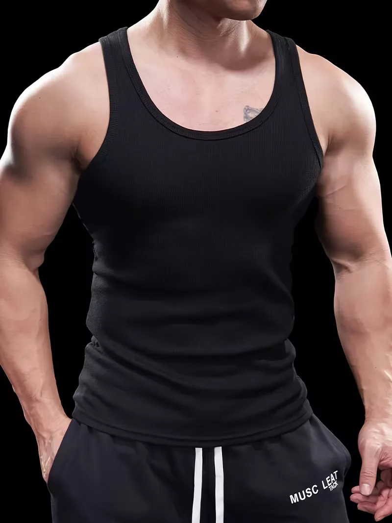 Tanktop slim fit ribbed - Image 10