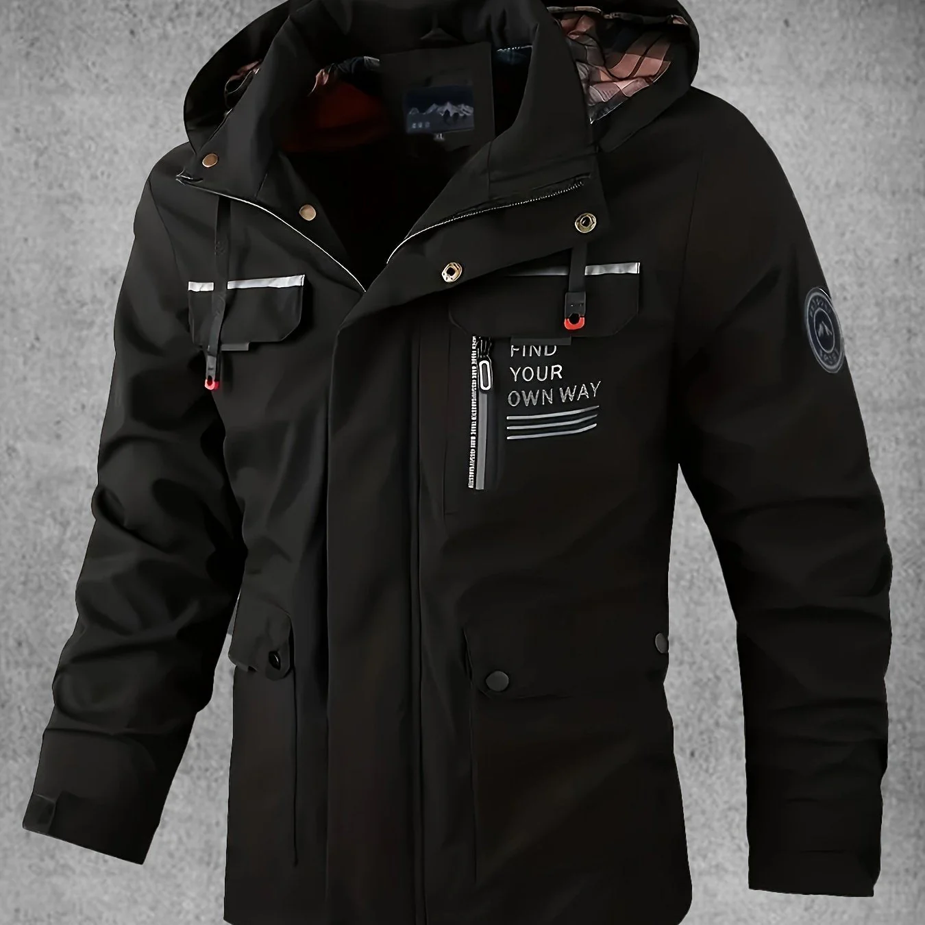 Thijs | Waterdichte & winddichte heren softshell jas met capuchon en meerdere zakken - Image 11