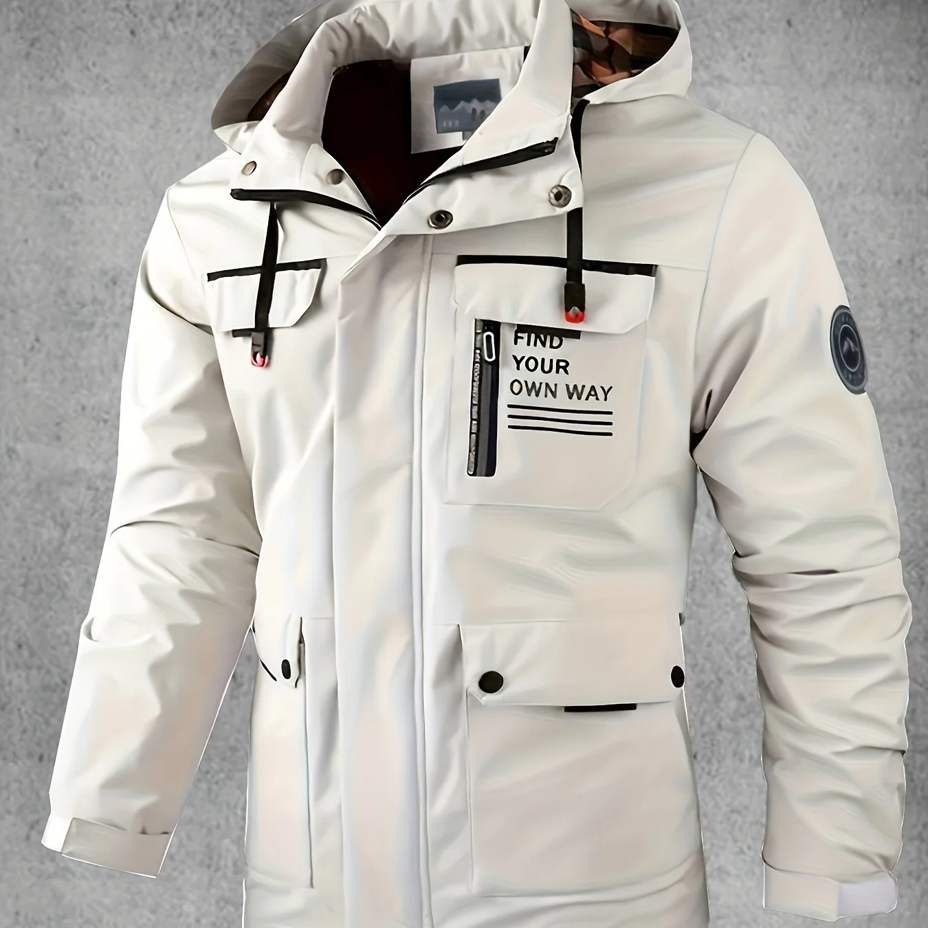 Thijs | Waterdichte & winddichte heren softshell jas met capuchon en meerdere zakken - Image 12