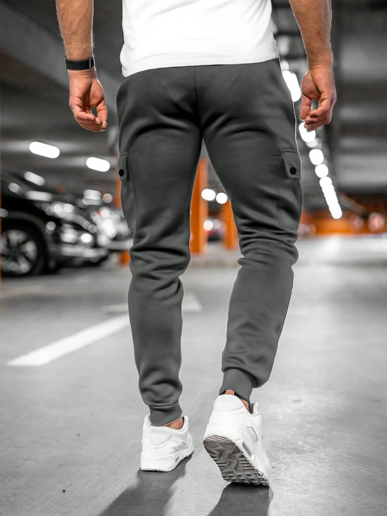 Tom | Heren joggingbroek met draai-omslag zak - Image 4