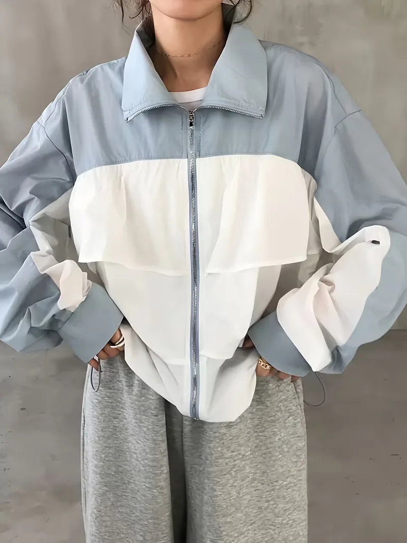 Track jacket met capuchon - Image 3