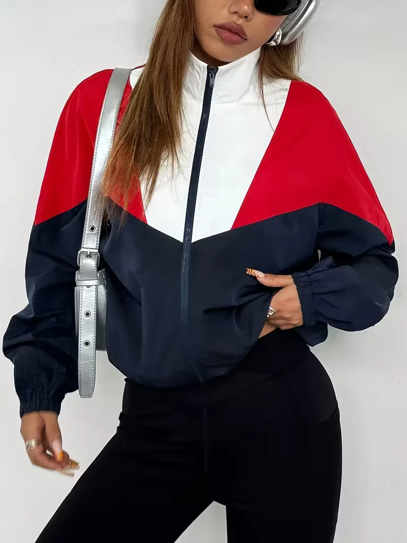 Track jacket met color-blocked design - Image 2