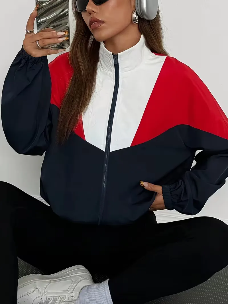Track jacket met color-blocked design - Image 6