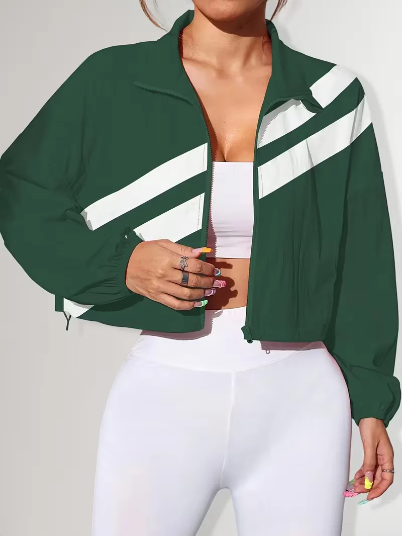 Track jacket met elastische manchetten - Image 10