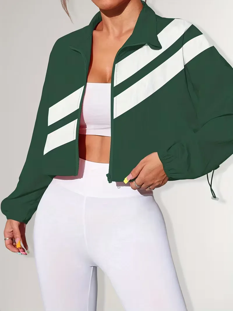Track jacket met elastische manchetten - Image 12