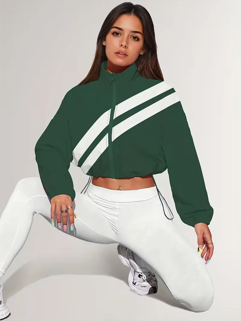 Track jacket met elastische manchetten - Image 13