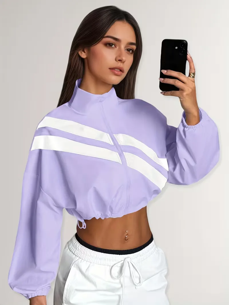 Track jacket met elastische manchetten - Image 16