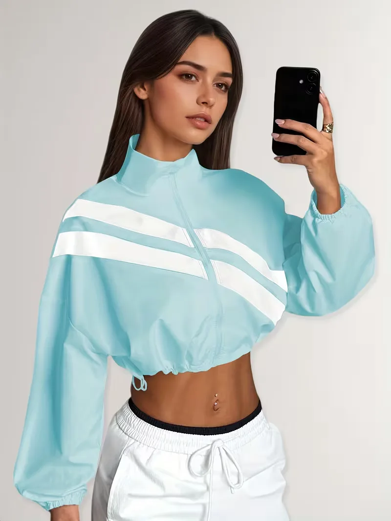 Track jacket met elastische manchetten - Image 2