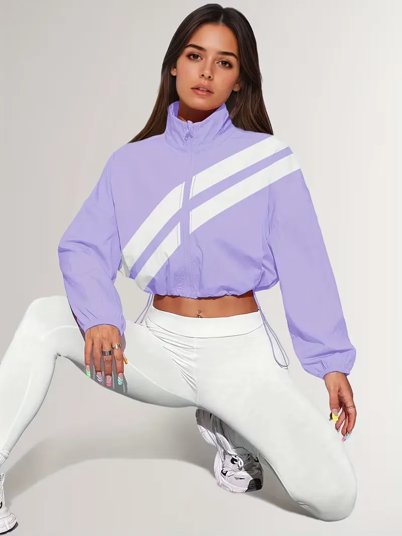 Track jacket met elastische manchetten - Image 20