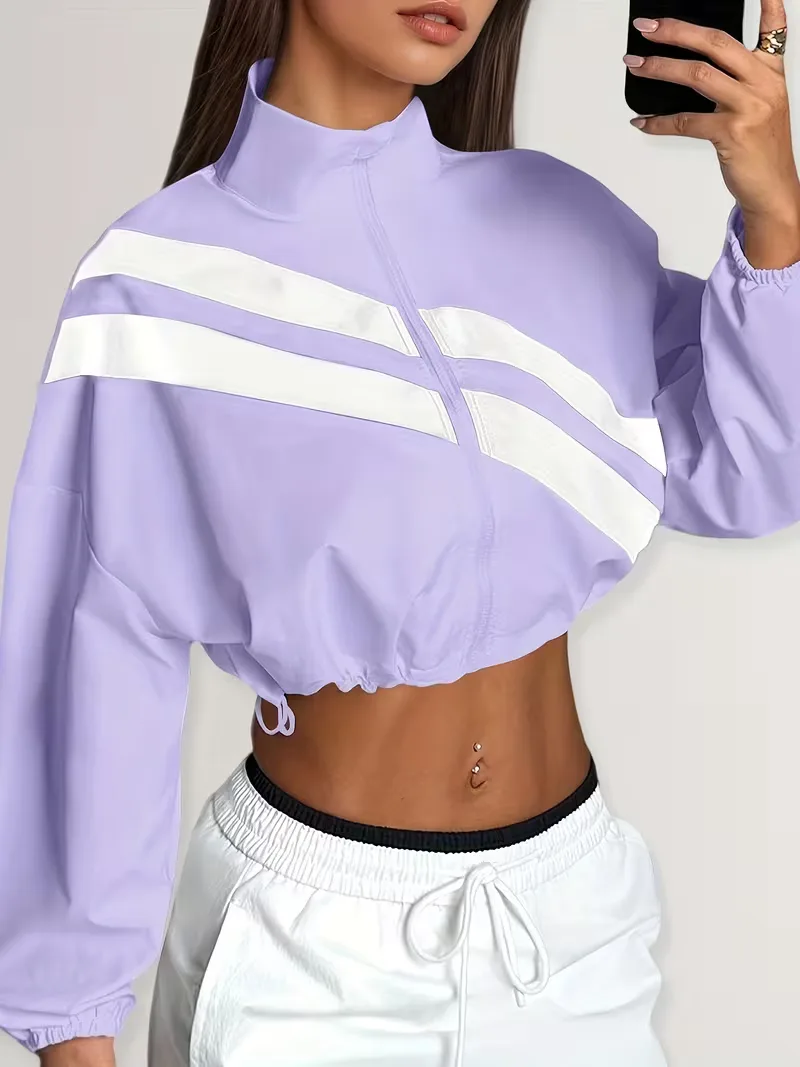 Track jacket met elastische manchetten - Image 21