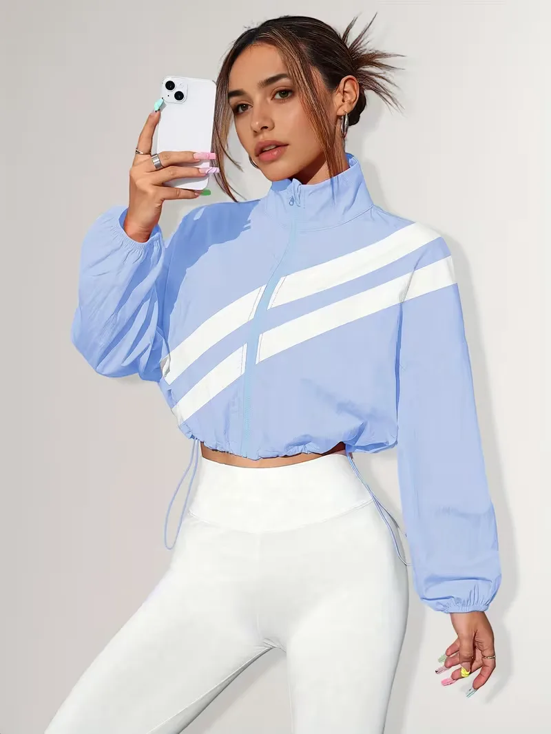 Track jacket met elastische manchetten - Image 22
