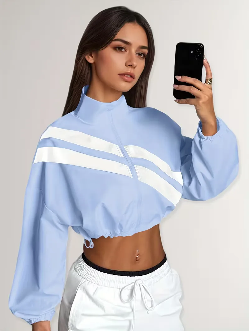 Track jacket met elastische manchetten - Image 23